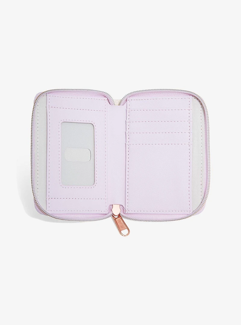 Loungefly Disney Tangled Rapunzel Stars Mini Zipper Wallet