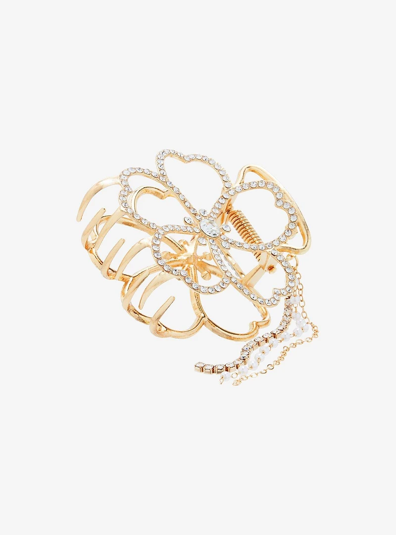 Sweet Society Sakura Bejeweled Claw Hair Clip