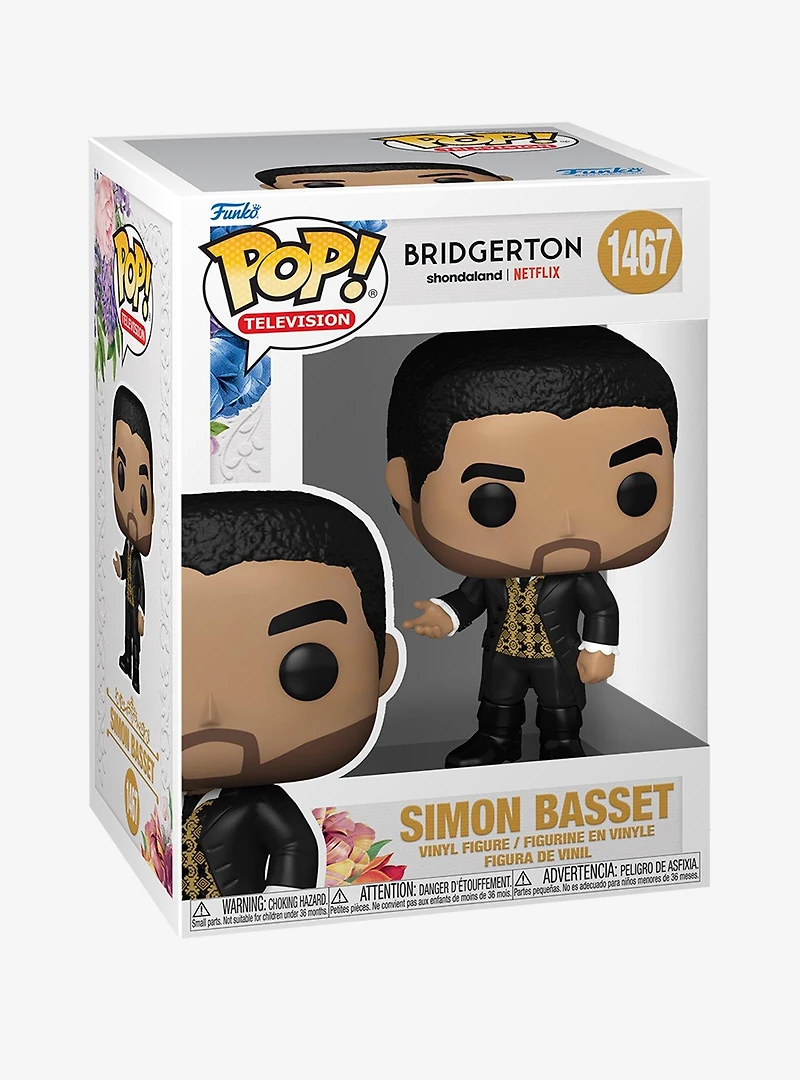 Funko Pop! Television Bridgeton Simon Basset Vinyl Figure