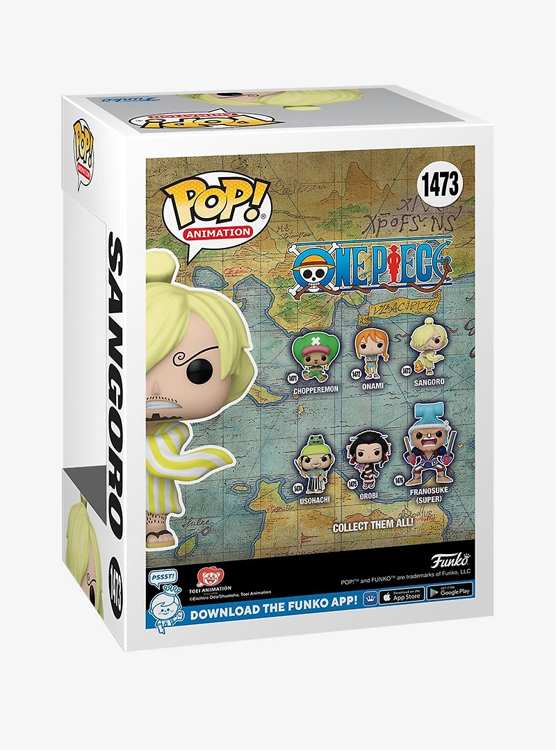 Funko Pop! Animation One Piece Sangoro Vinyl Figure