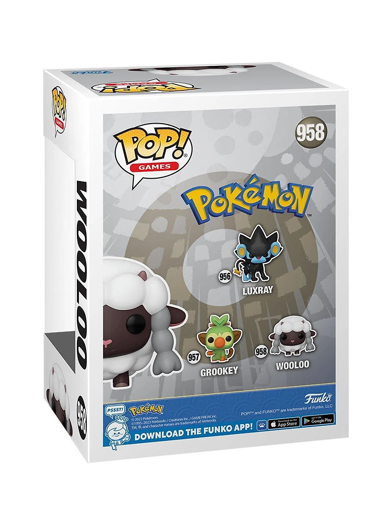 Funko Pop! Games Pokémon Wooloo Vinyl Figure