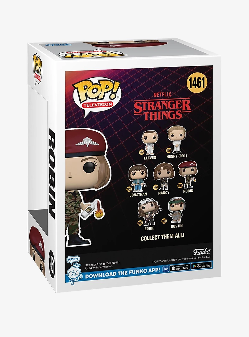 Funko Pop! Television Stranger Things Robin Vinyl Figure