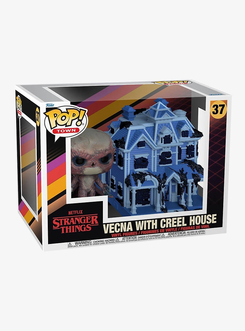 Funko Pop! Town Stranger Things Vecna with Creel House Vinyl Figure