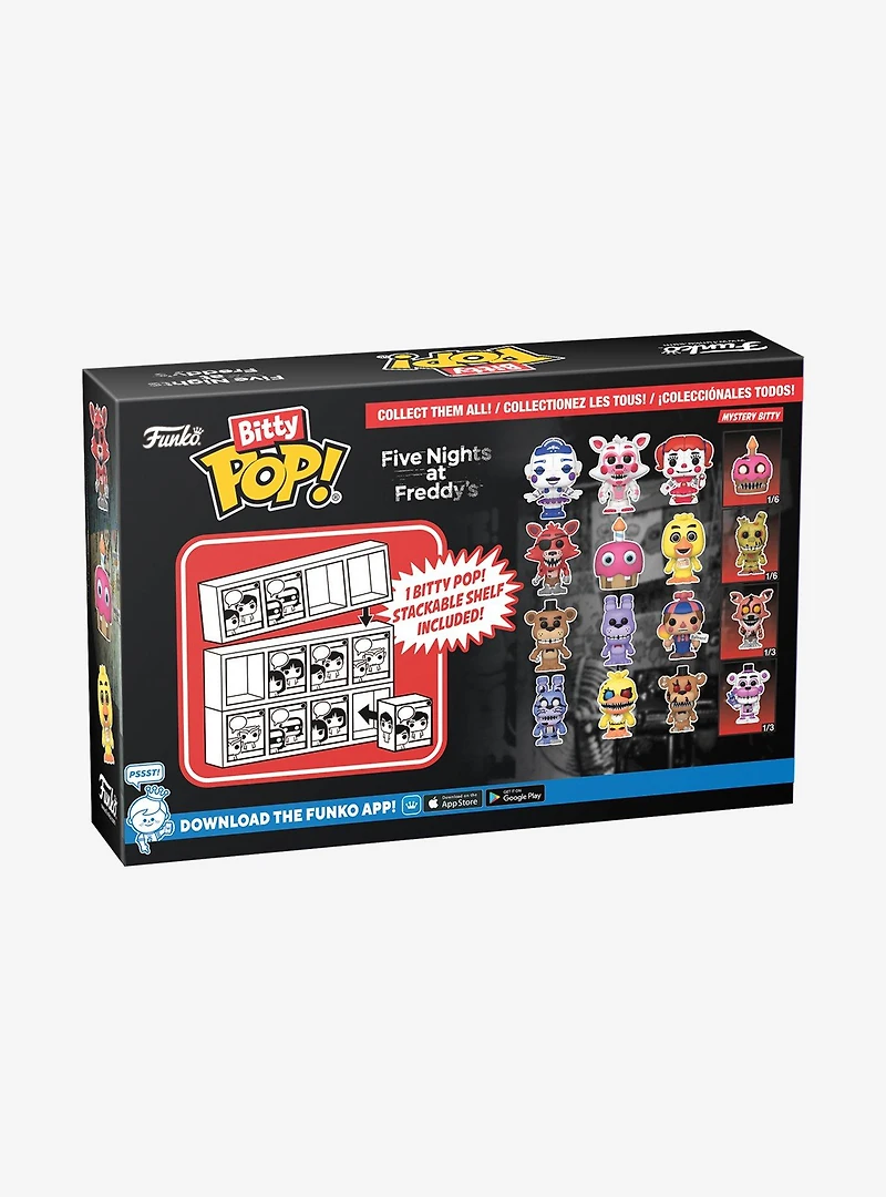 Funko Bitty Pop! Five Nights at Freddy's Foxy and Friends Blind Box Mini Vinyl Figure Set