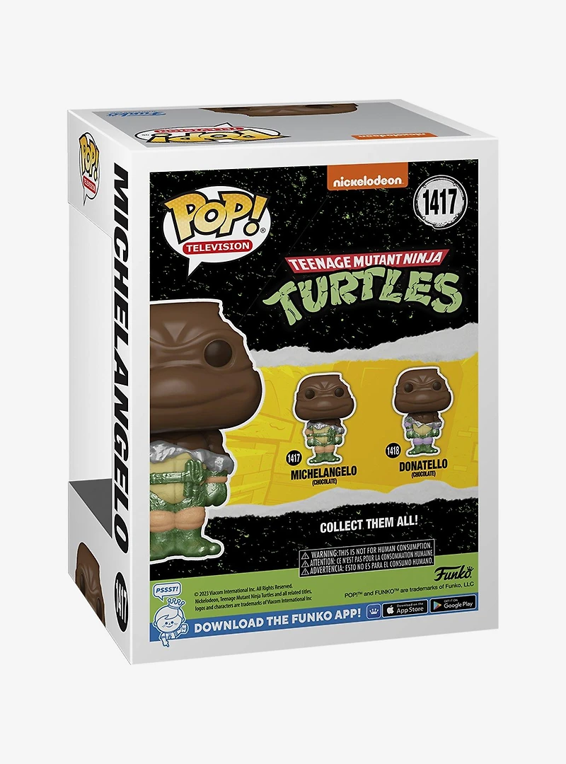 Funko Pop! Television Teenage Mutant Ninja Turtles Michelangelo Vinyl Figure