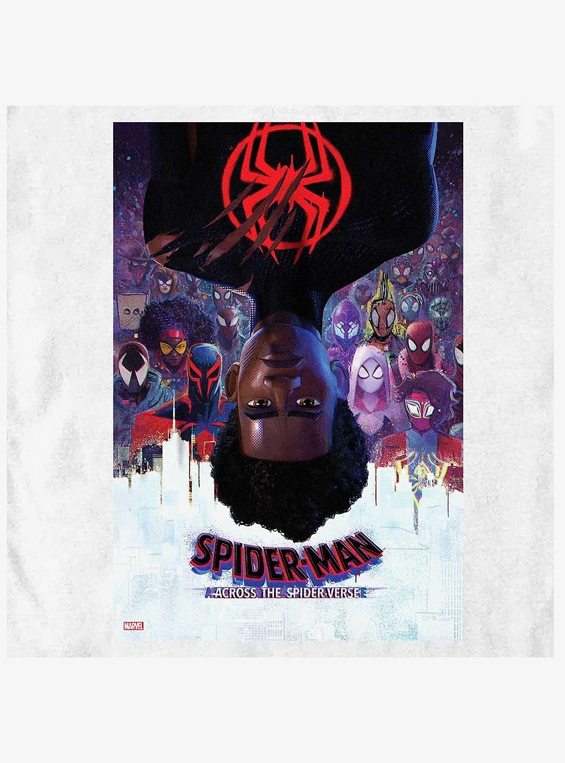 Marvel Spider-Man: Across the Spider-Verse Miles Morales Poster T-Shirt