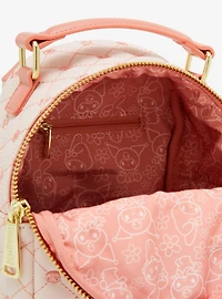 Loungefly Sanrio Kuromi & My Melody Quilt Pattern Mini Backpack - BoxLunch Exclusive