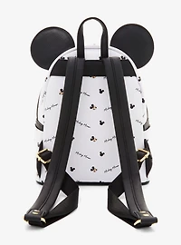Loungefly Disney Mickey Mouse Signature Allover Print Mini Backpack - BoxLunch Exclusive