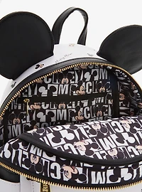 Loungefly Disney Mickey Mouse Signature Allover Print Mini Backpack - BoxLunch Exclusive