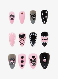 My Melody & Kuromi Lolita Faux Nail Set