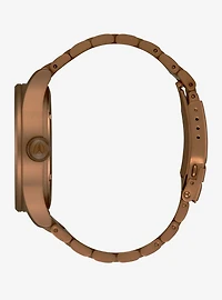 Nixon Sentry Stainless Steel Bronze x Black Watch