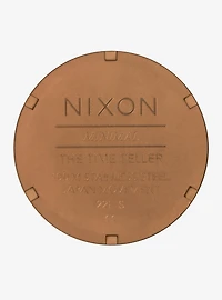 Nixon Time Teller Bronze x Black Watch