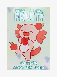 Glitter Fruit Axolotl Blind Bag Pin - BoxLunch Exclusive