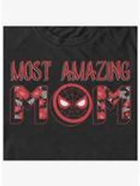 Marvel Spider-Man Most Amazing Mom Womens Slouchy Sweatshirt