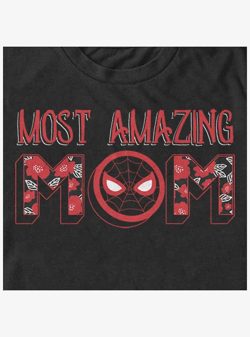 Marvel Spider-Man Most Amazing Mom Womens Slouchy Sweatshirt
