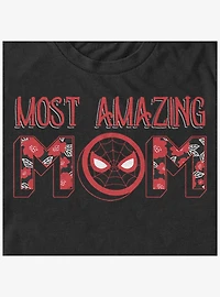 Marvel Spider-Man Most Amazing Mom Womens Slouchy Sweatshirt