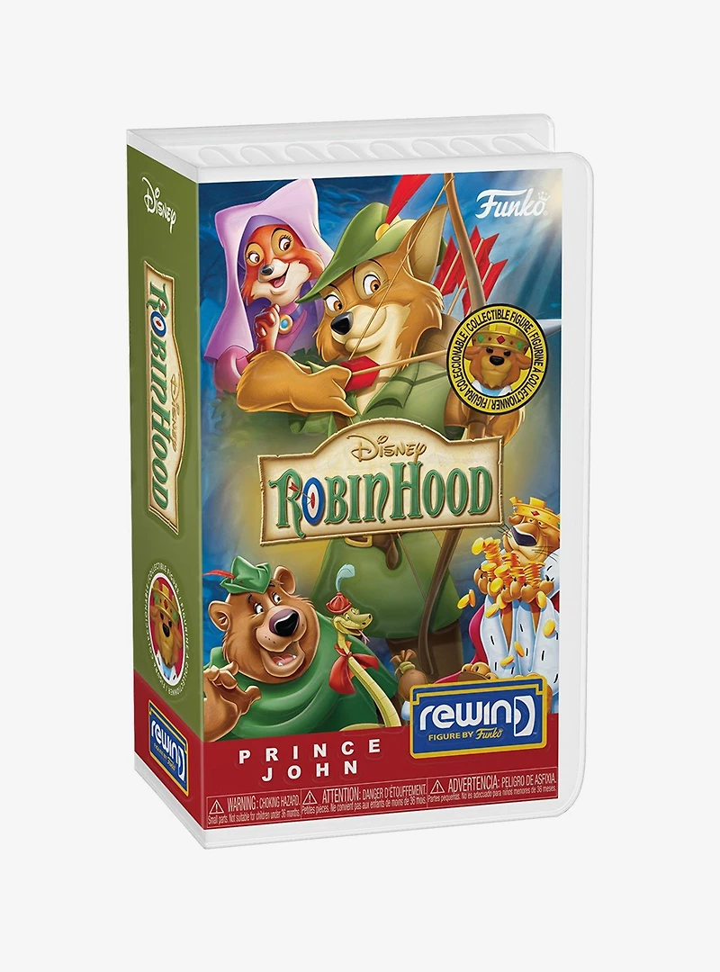 Funko Rewind Disney Robin Hood Prince John Vinyl Figure