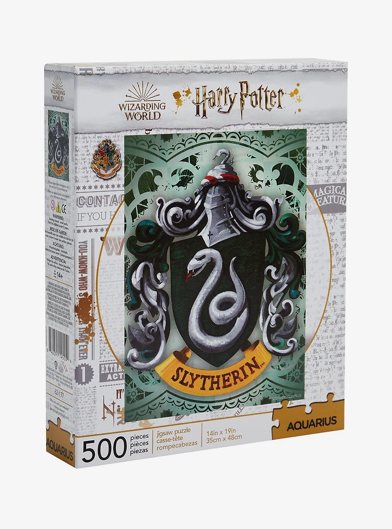 Harry Potter Slytherin House Crest 500-Piece Puzzle