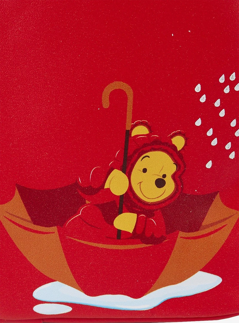 Loungefly Disney Winnie the Pooh Puffer Jacket Pooh Bear Figural Mini Backpack