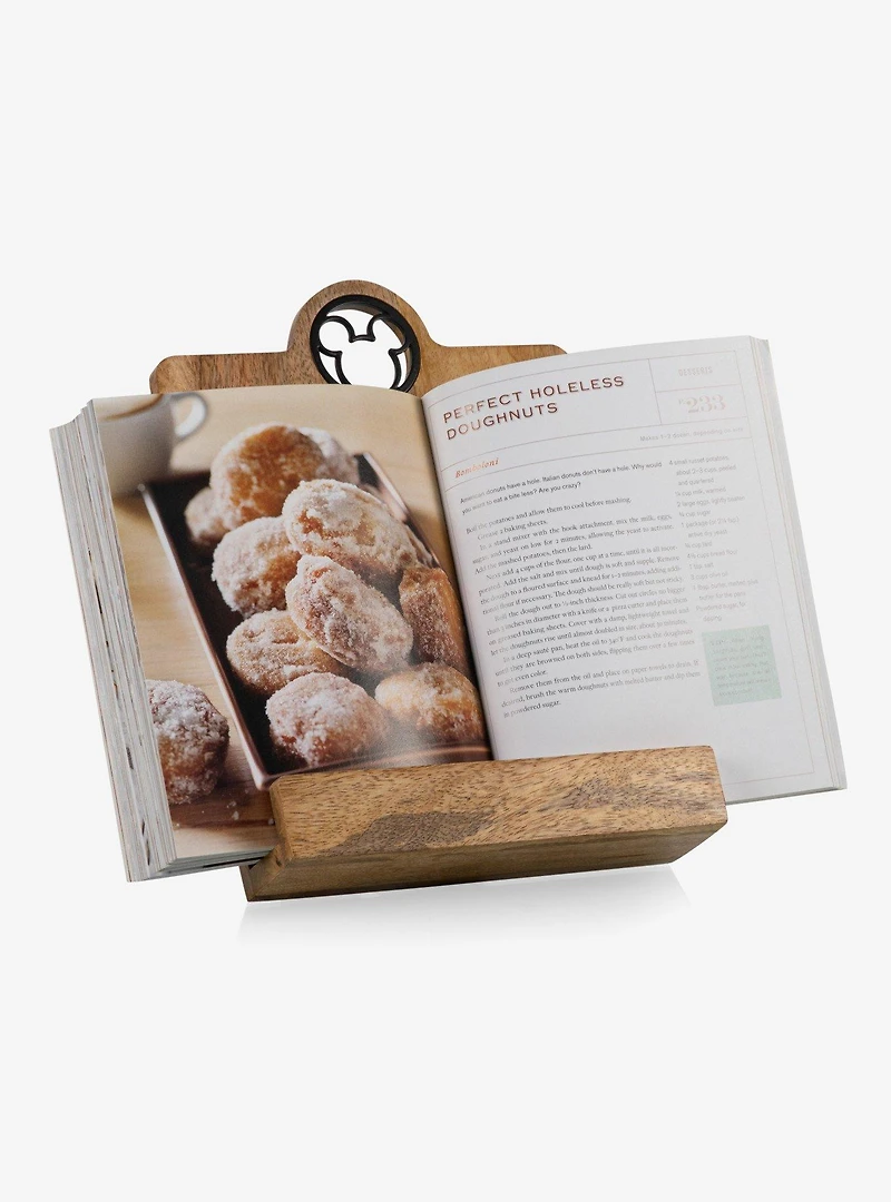 Disney Mickey Mouse Mango Wood Cookbook Stand