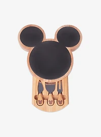 Disney Mickey Mouse Parawood Slate Cheese Board with Cheese Knife Set