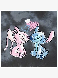 Disney Lilo & Stitch Angel Loves Tie-Dye T-Shirt