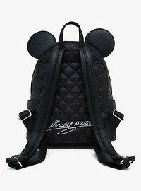 Loungefly Disney Mickey Mouse Puffer Quilt Ears Mini Backpack - BoxLunch Exclusive