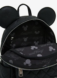 Loungefly Disney Mickey Mouse Puffer Quilt Ears Mini Backpack - BoxLunch Exclusive