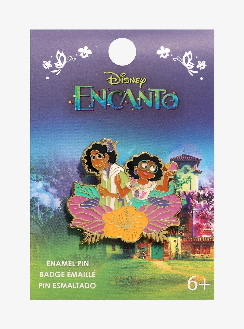 Loungefly Disney Encanto Mirabel & Bruno Enamel Pin - BoxLunch Exclusive