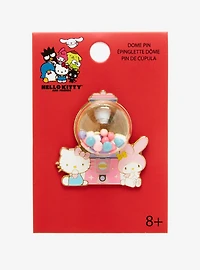 Loungefly Sanrio My Melody & Hello Kitty Bubblegum Machine Enamel Pin - BoxLunch Exclusive