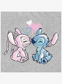 Disney Lilo & Stitch Angel Loves Youth Girls T-Shirt