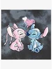 Disney Lilo & Stitch Angel Loves Tie-Dye T-Shirt