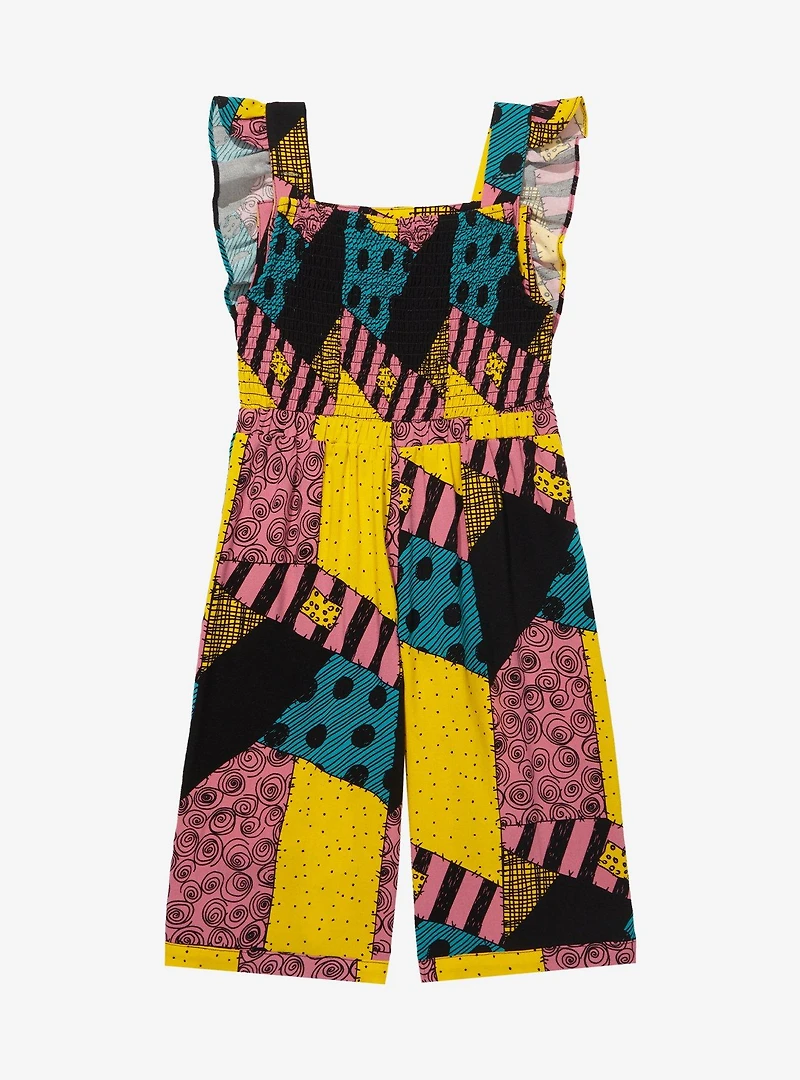 Our Universe Disney The Nightmare Before Christmas Sally Pattern Toddler Ruffle Romper - BoxLunch Exclusive