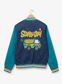 Scooby-Doo Mystery Machine Denim Varsity Jacket - BoxLunch Exclusive