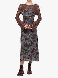 Thorn & Fable Brown Bolero Girls Crop Shrug