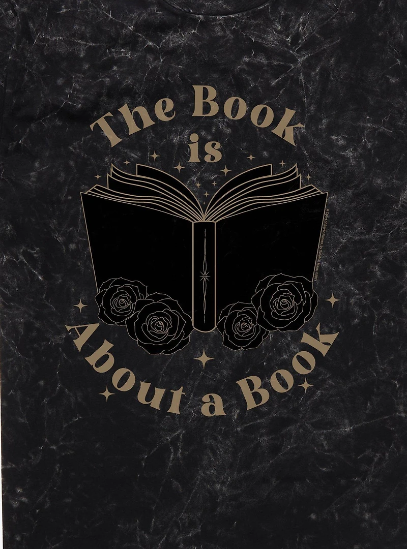 A Court Of Silver Flames The Book Is About Mineral Wash T-Shirt