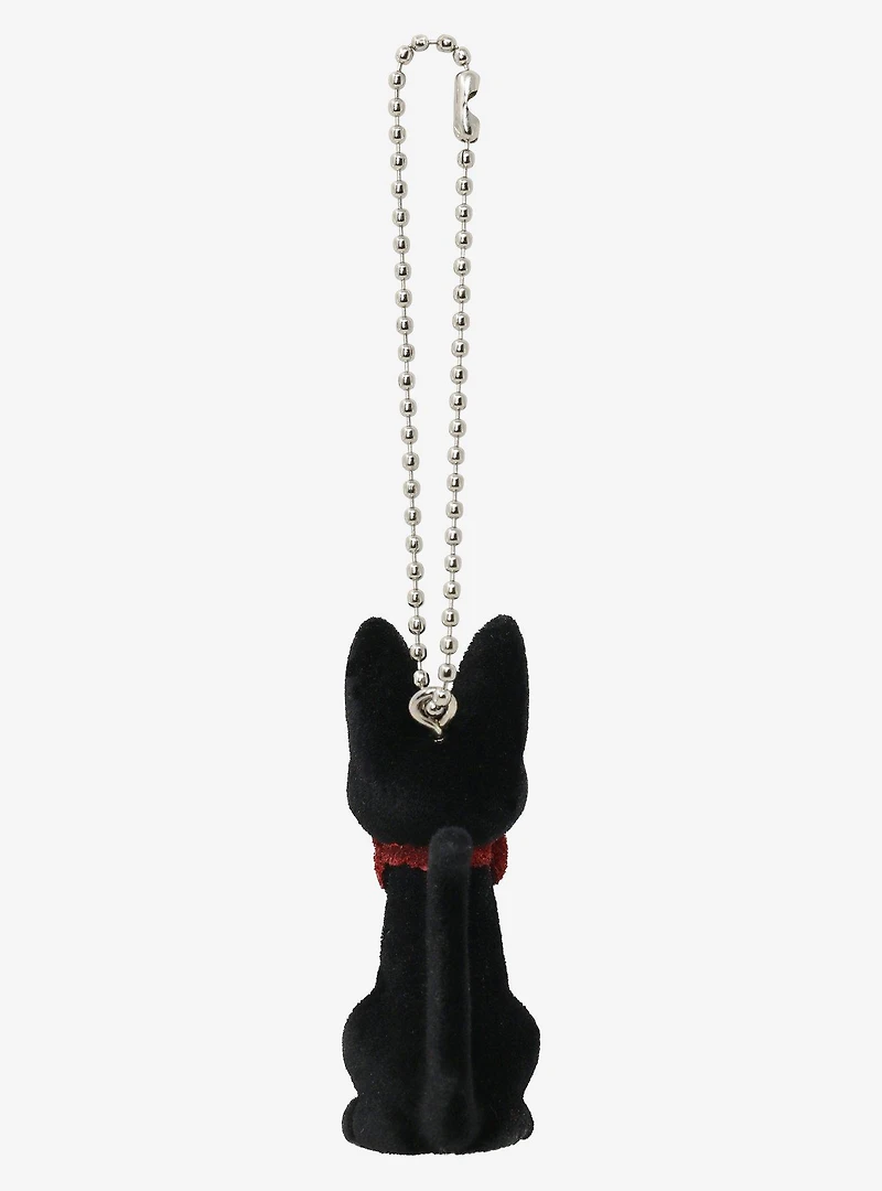 Studio Ghibli Kiki's Delivery Service Fuzzy Jiji Figural Keychain