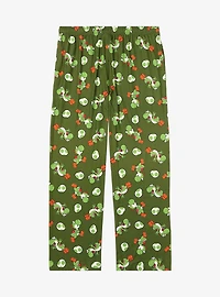 Nintendo Super Mario Bros. Yoshi Allover Print Sleep Pants - BoxLunch Exclusive