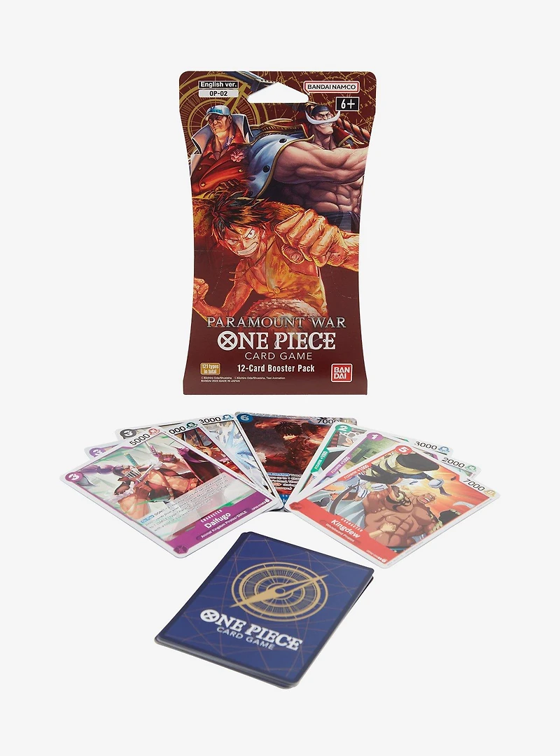 One Piece Card Game Paramount War Booster Pack