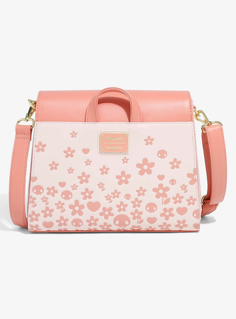 Loungefly Sanrio My Melody & Kuromi Floral Skulls Crossbody Bag - BoxLunch Exclusive