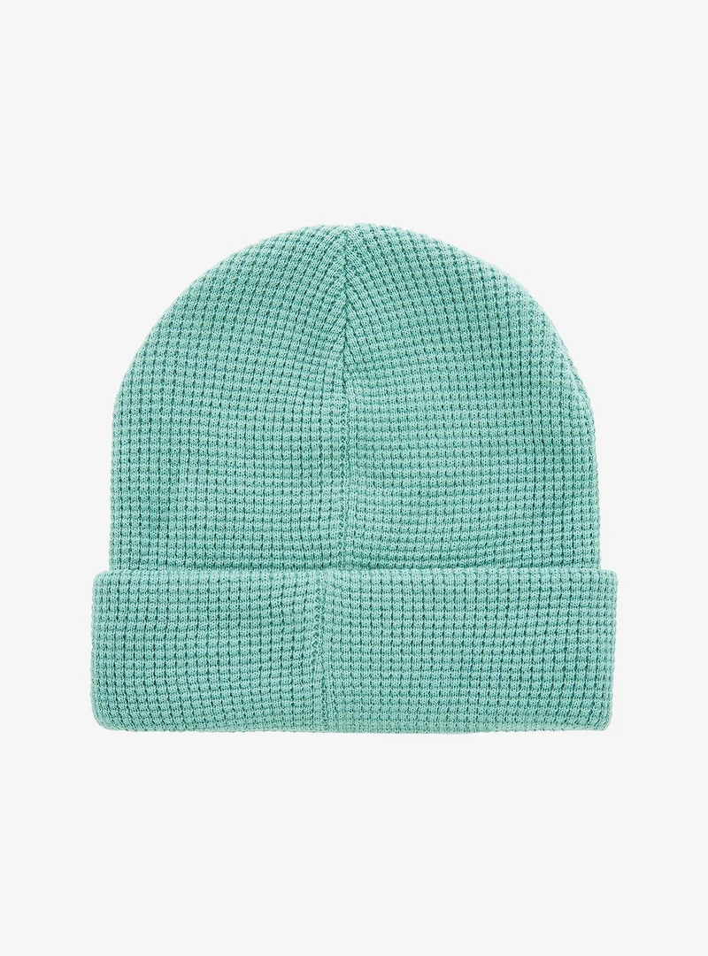 Star Wars The Mandalorian Grogu Waffle Knit Beanie - BoxLunch Exclusive