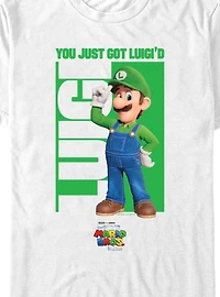 The Super Mario Bros. Movie You Just Got Luigi'd T-Shirt