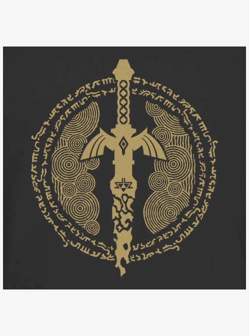 the Legend of Zelda: Tears Kingdom Master Sword Icon Girls T-Shirt