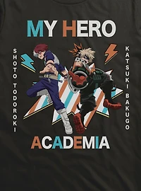My Hero Academia Bakugo And Todoroki Team Up T-Shirt