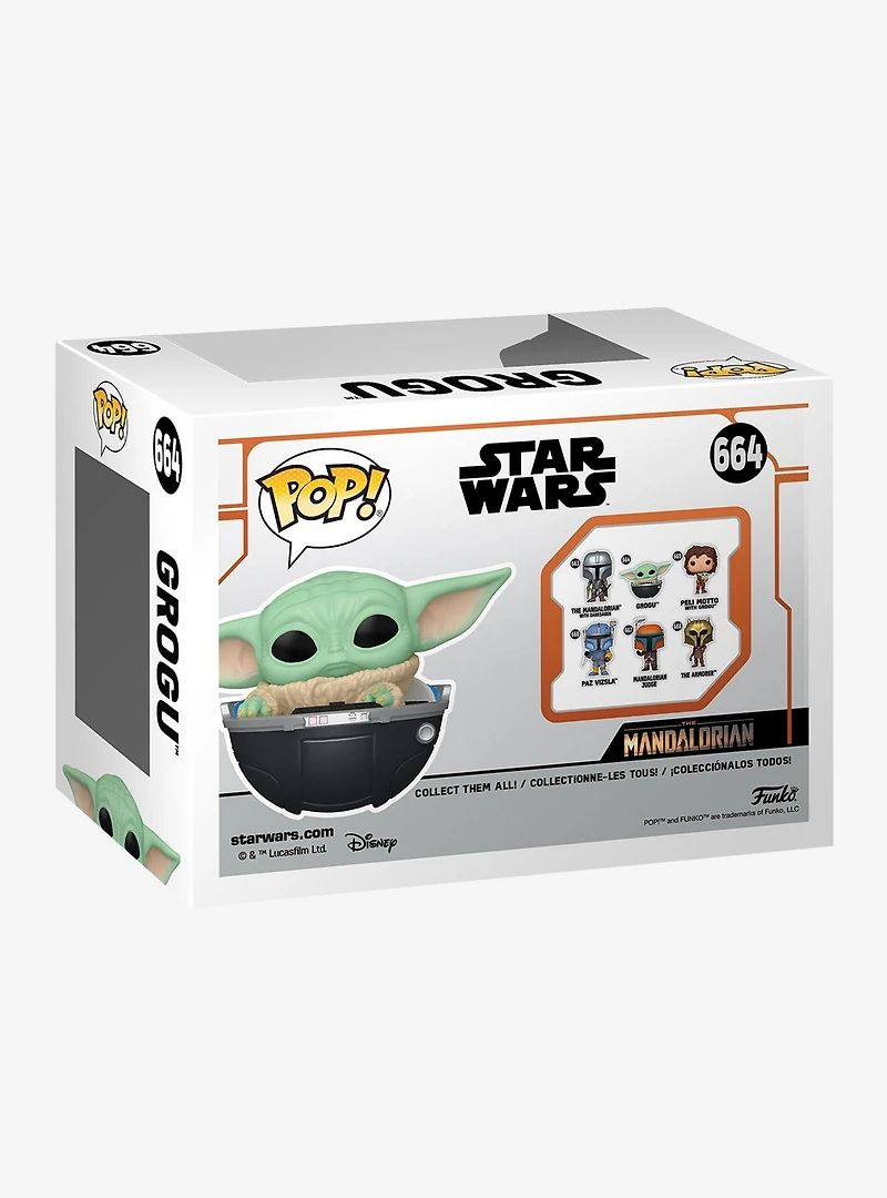 Funko Pop! Star Wars The Mandalorian Grogu Vinyl Bobble-Head