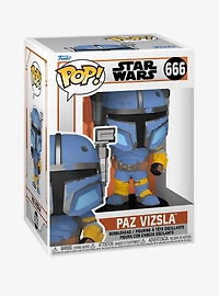 Funko Pop! Star Wars The Mandalorian Paz Vizsla Vinyl Bobble-Head