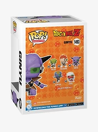 Funko Pop! Animation Dragon Ball Z Ginyu Vinyl Figure