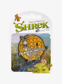 Shrek Donkey I'm Making Waffles Enamel Pin - BoxLunch Exclusive