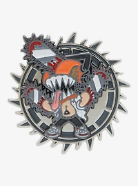 Chainsaw Man Chainsaw Devil Spinning Enamel Pin - BoxLunch Exclusive