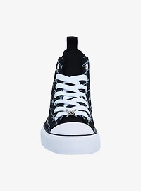 Barbed Wire Hi-Top Sneakers